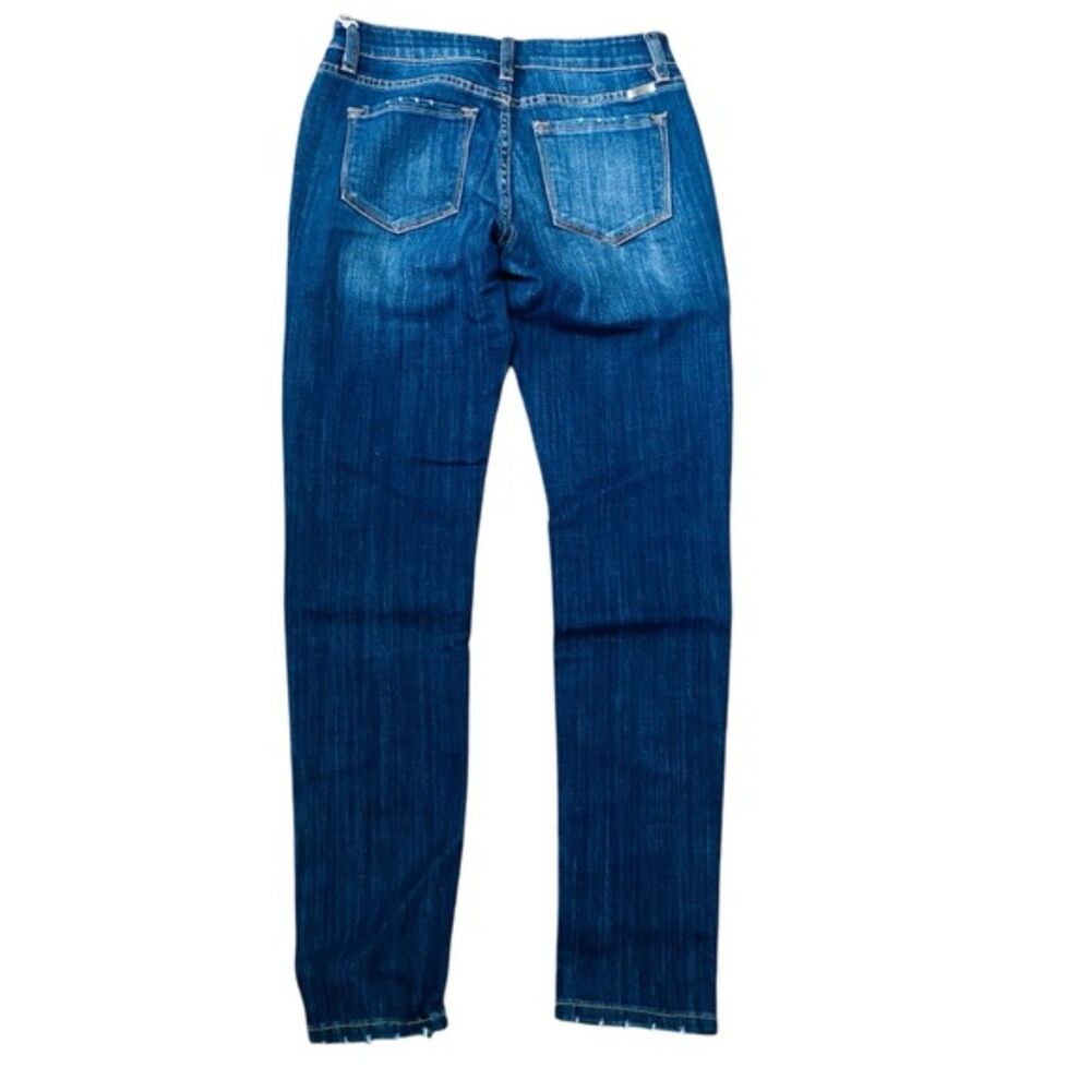 Kancan Mid Rise Super Skinny Dark Wash Jeans Size 7/27 - Picture 12 of 15